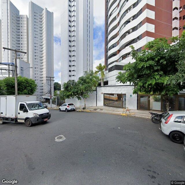 Imagem estática do "Street View" da localização