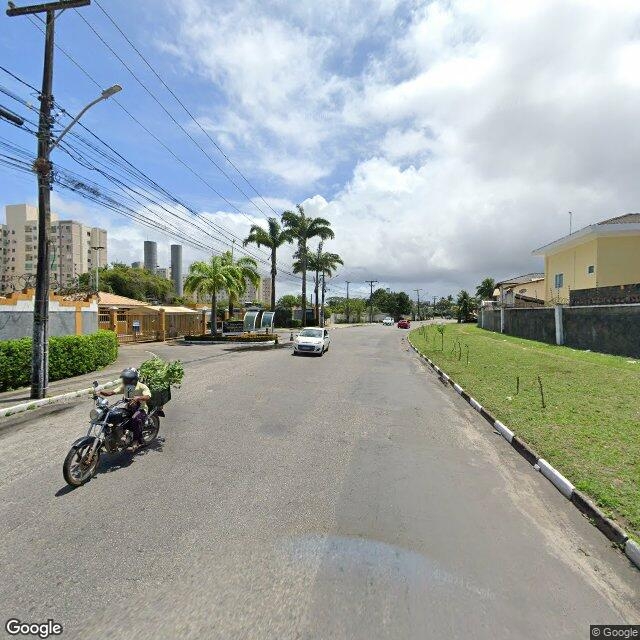 Imagem estática do "Street View" da localização