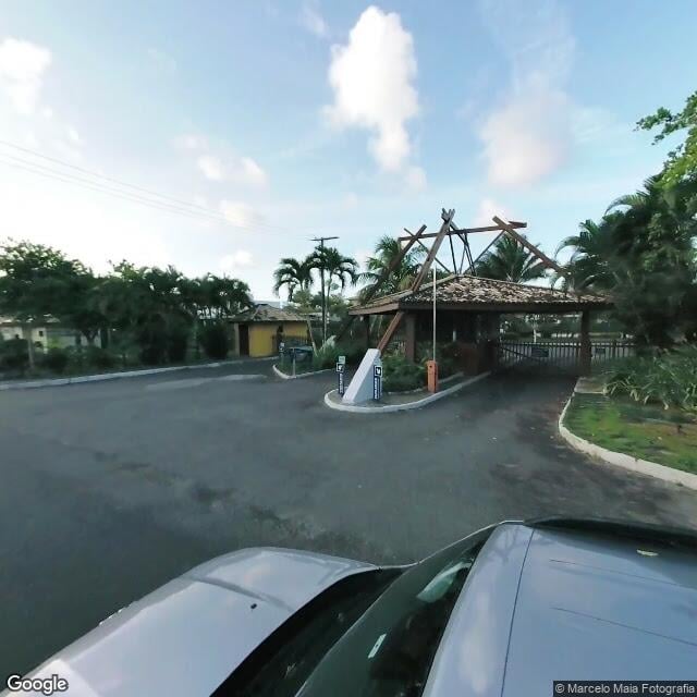 Imagem estática do "Street View" da localização