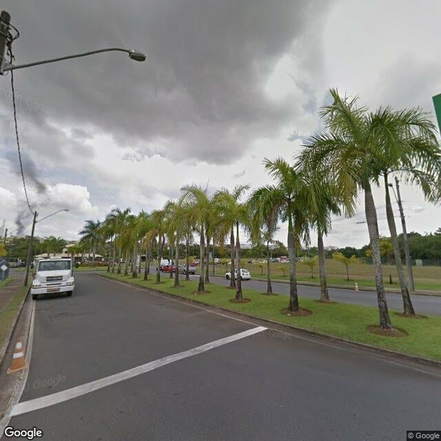 Imagem estática do "Street View" da localização