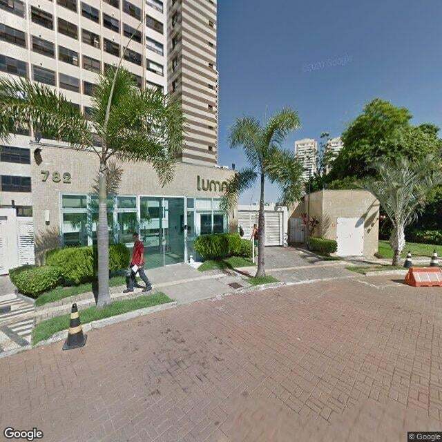 Imagem estática do "Street View" da localização