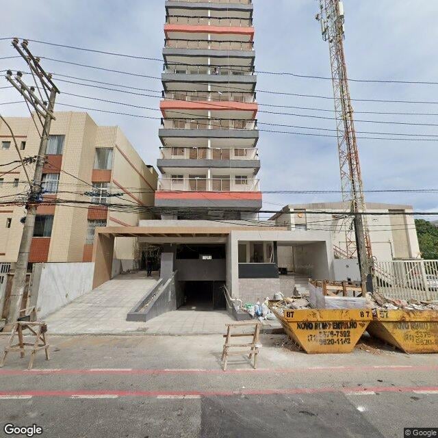 Imagem estática do "Street View" da localização