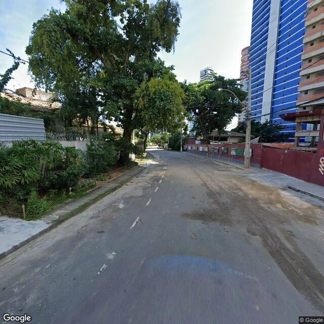 Imagem estática do "Street View" da localização