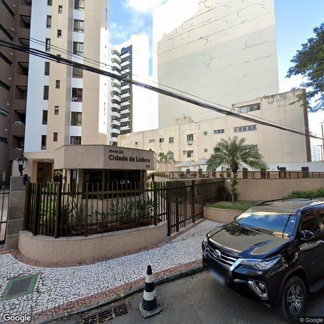 Imagem estática do "Street View" da localização