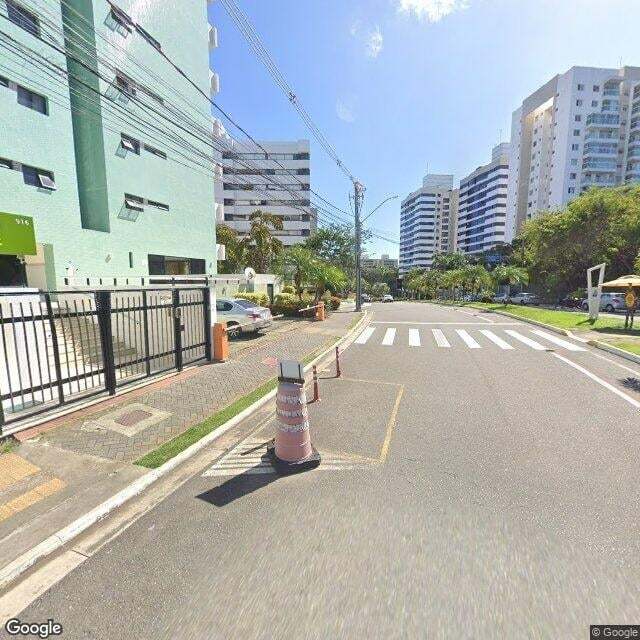 Imagem estática do "Street View" da localização