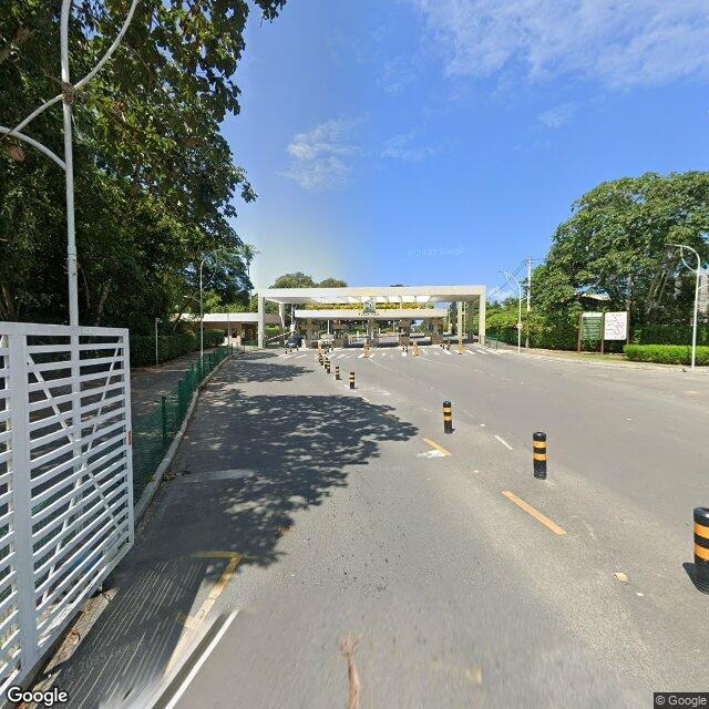 Imagem estática do "Street View" da localização