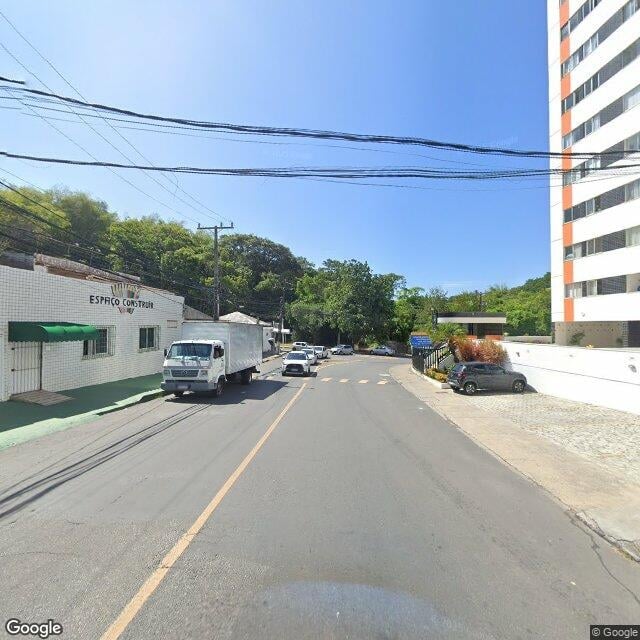 Imagem estática do "Street View" da localização