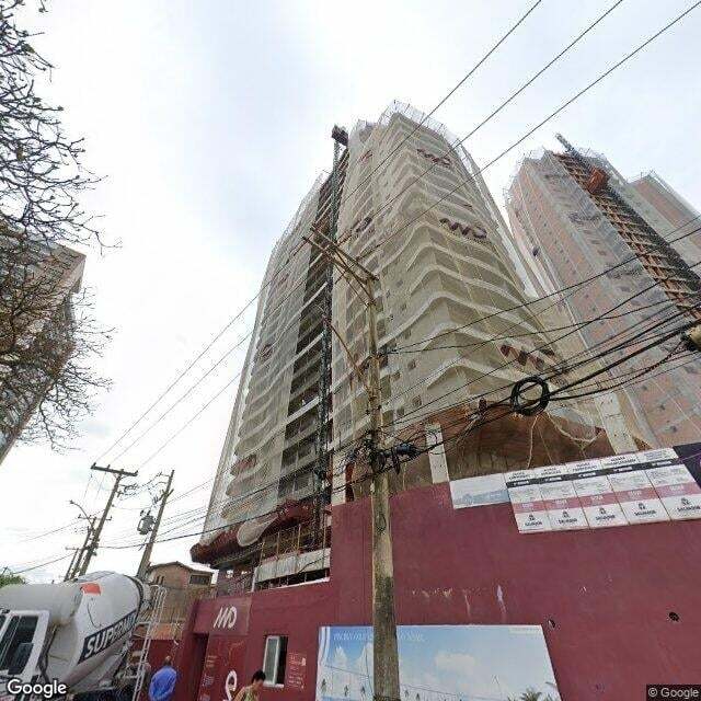 Imagem estática do "Street View" da localização