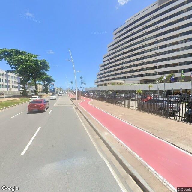Imagem estática do "Street View" da localização