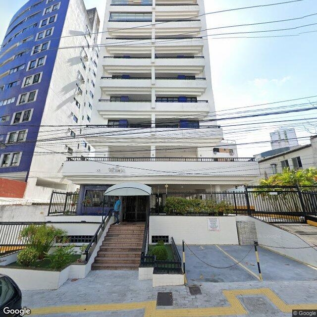 Imagem estática do "Street View" da localização
