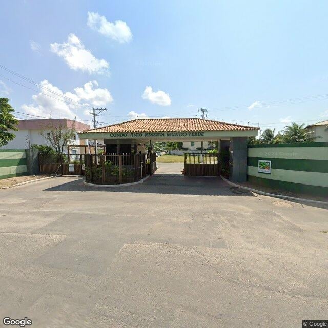 Imagem estática do "Street View" da localização