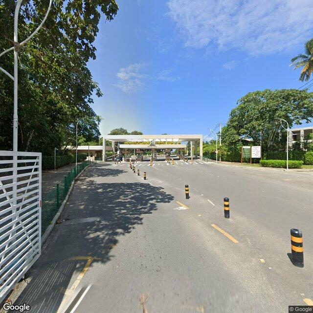 Imagem estática do "Street View" da localização