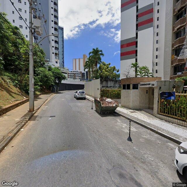Imagem estática do "Street View" da localização