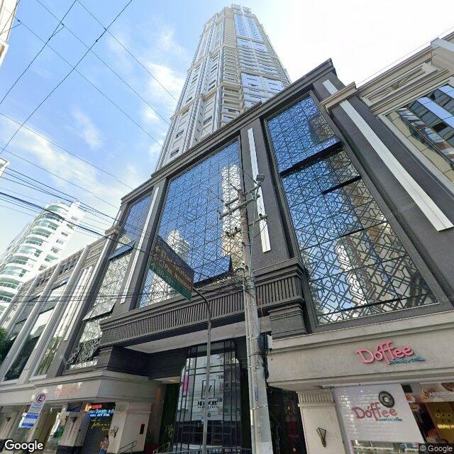 Imagem estática do "Street View" da localização
