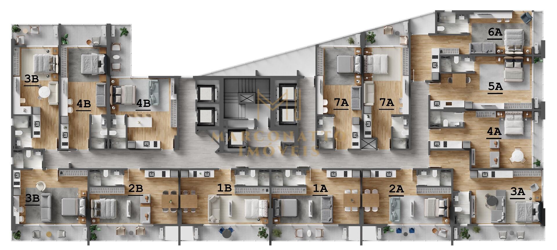 Apartamento, 1 quarto, 46 m² - Foto 23