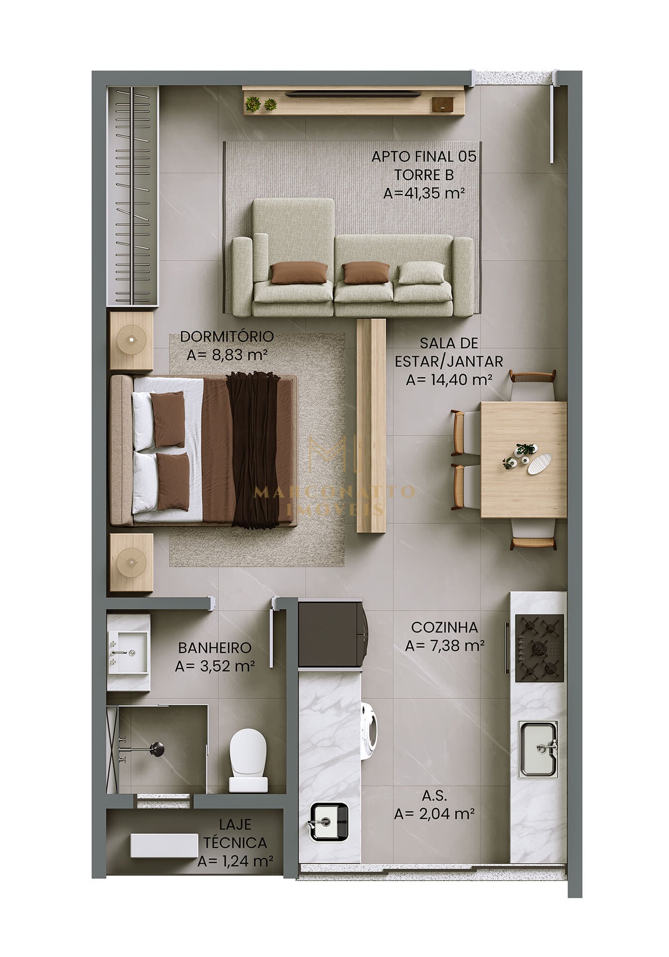 Apartamento, 2 quartos, 71 m² - Foto 20