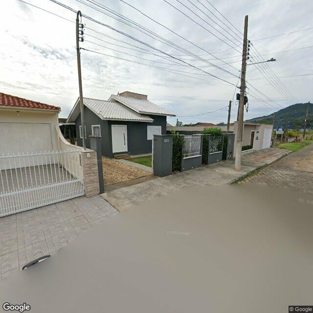 Imagem estática do "Street View" da localização