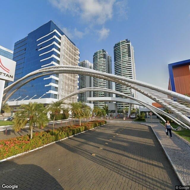 Imagem estática do "Street View" da localização