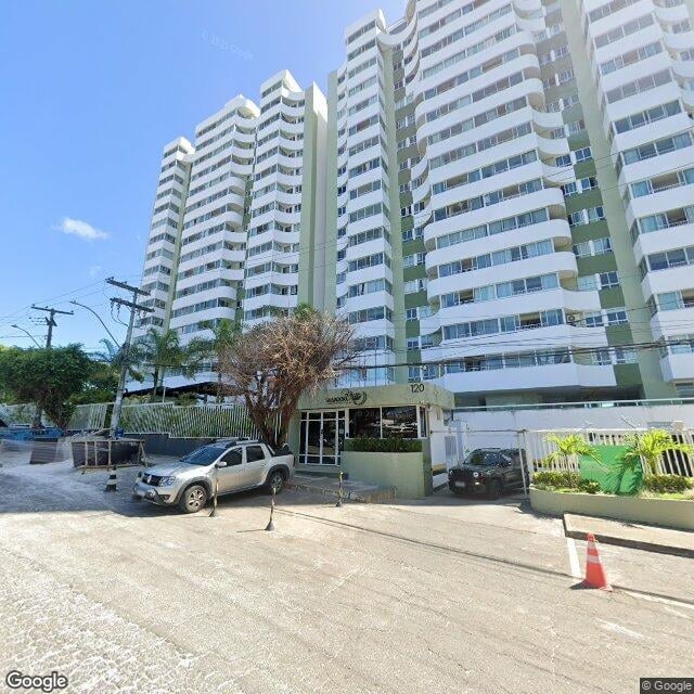 Imagem estática do "Street View" da localização