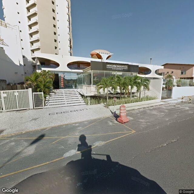 Imagem estática do "Street View" da localização