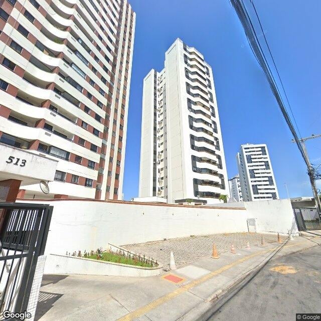 Imagem estática do "Street View" da localização