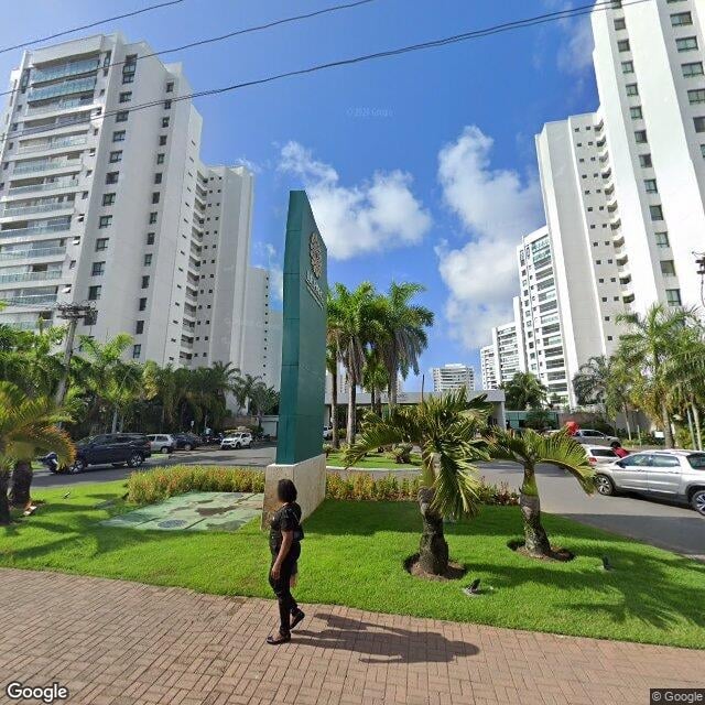 Imagem estática do "Street View" da localização