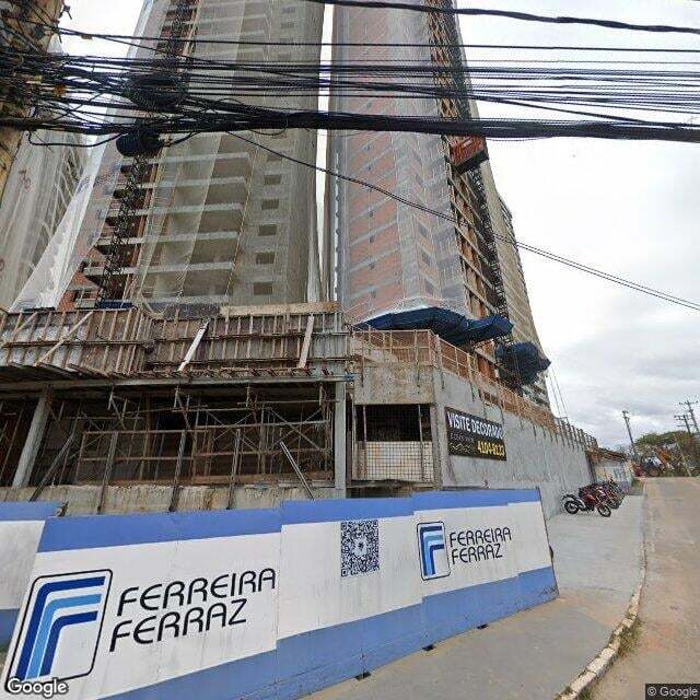 Imagem estática do "Street View" da localização