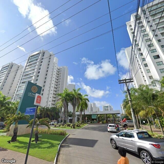 Imagem estática do "Street View" da localização
