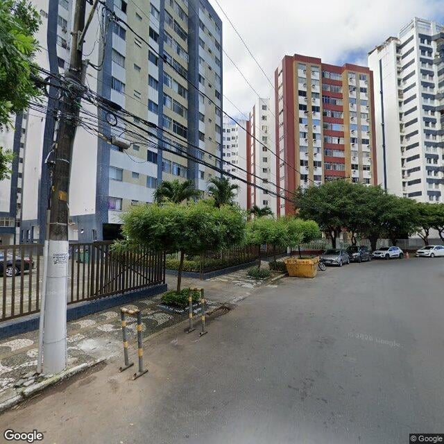 Imagem estática do "Street View" da localização