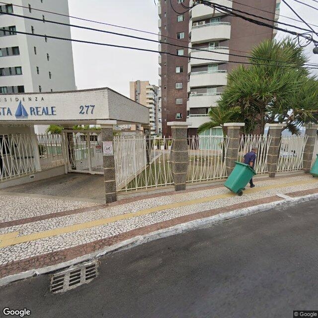 Imagem estática do "Street View" da localização