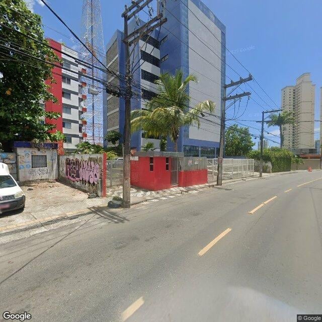 Imagem estática do "Street View" da localização