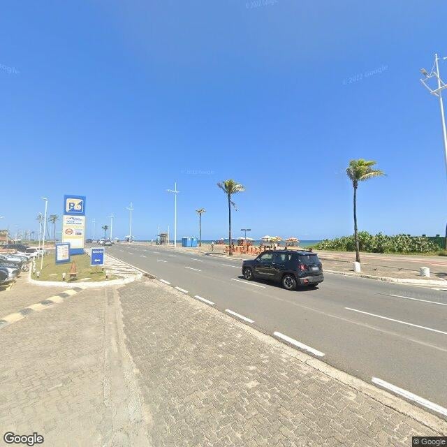 Imagem estática do "Street View" da localização