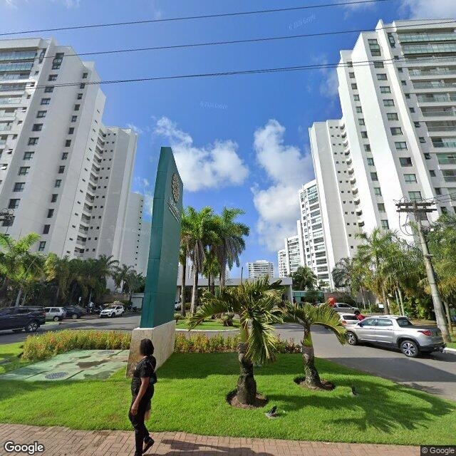 Imagem estática do "Street View" da localização