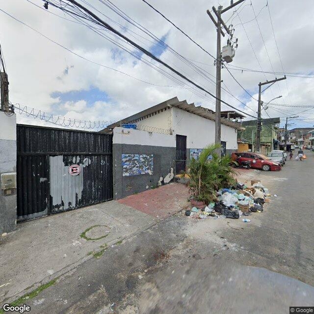 Imagem estática do "Street View" da localização