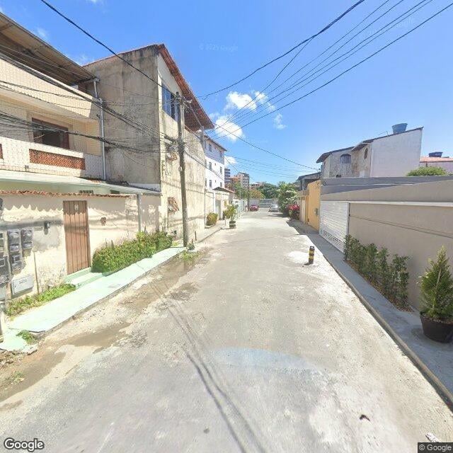 Imagem estática do "Street View" da localização