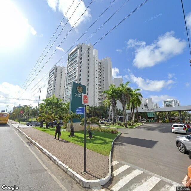 Imagem estática do "Street View" da localização
