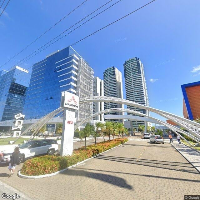 Imagem estática do "Street View" da localização