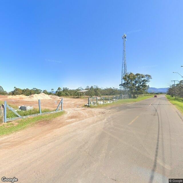 Imagem estática do "Street View" da localização