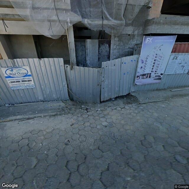 Imagem estática do "Street View" da localização