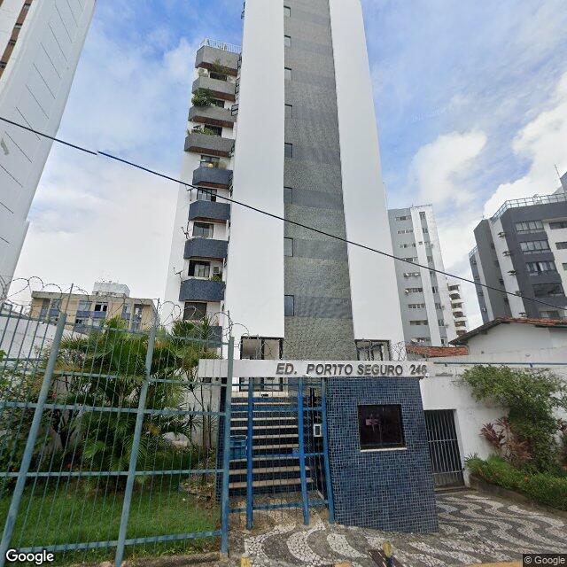 Imagem estática do "Street View" da localização