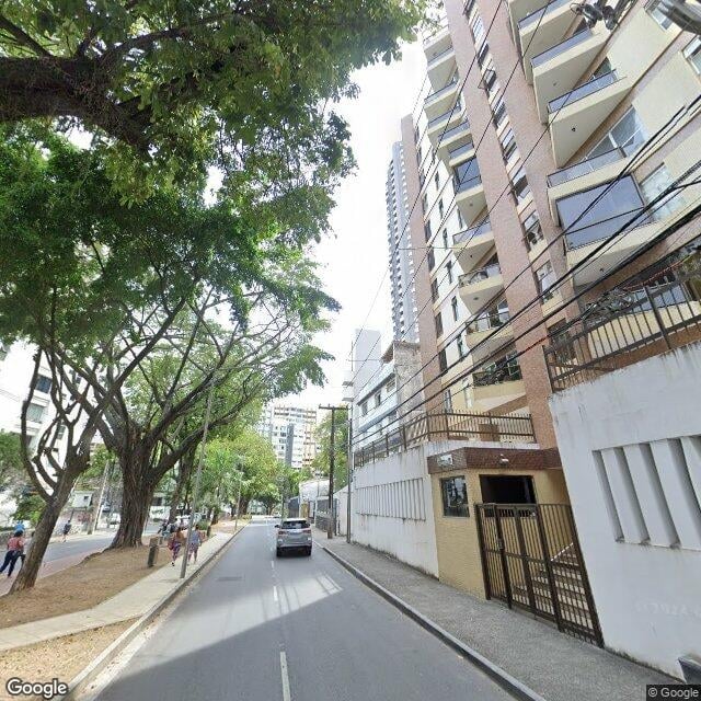 Imagem estática do "Street View" da localização