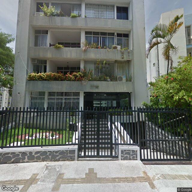 Imagem estática do "Street View" da localização