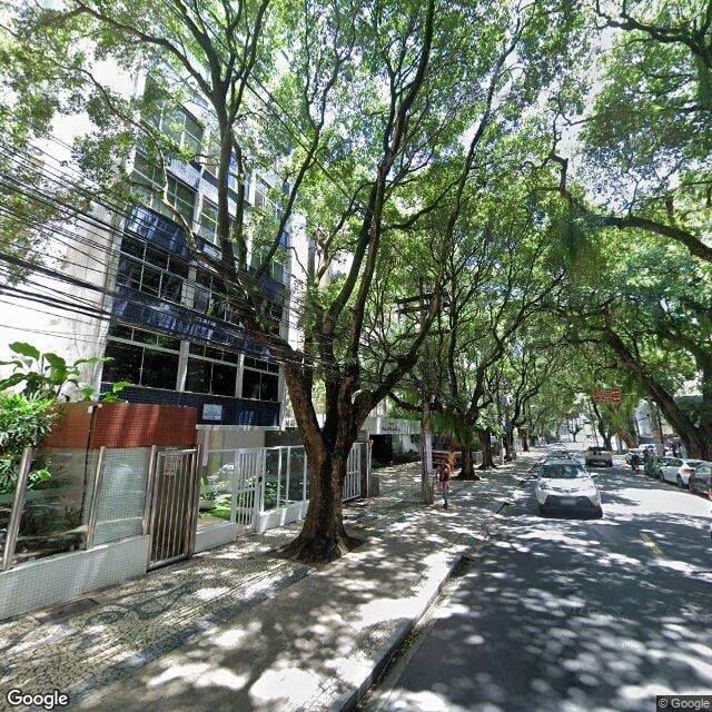 Imagem estática do "Street View" da localização