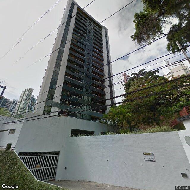 Imagem estática do "Street View" da localização
