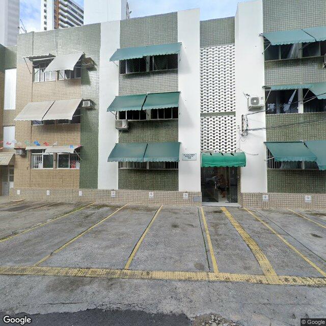 Imagem estática do "Street View" da localização