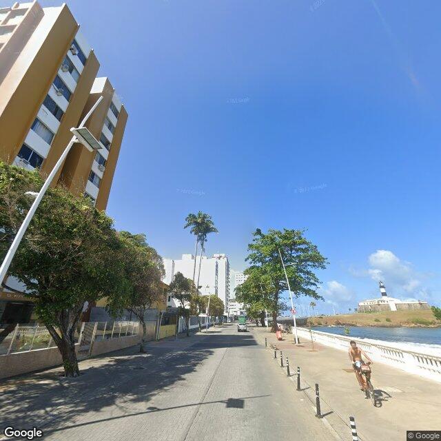Imagem estática do "Street View" da localização