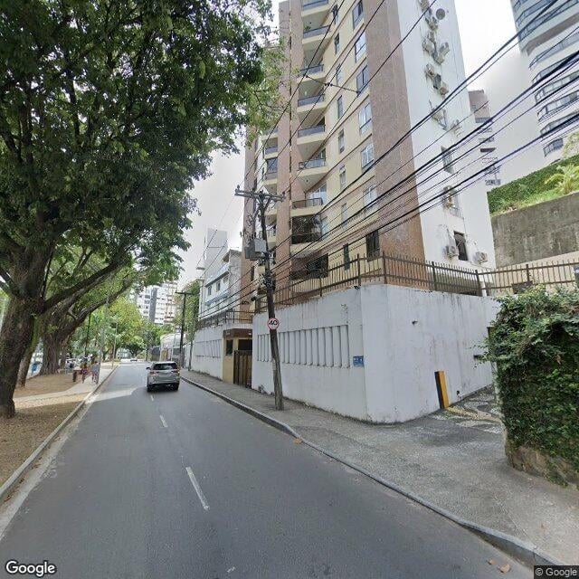 Imagem estática do "Street View" da localização