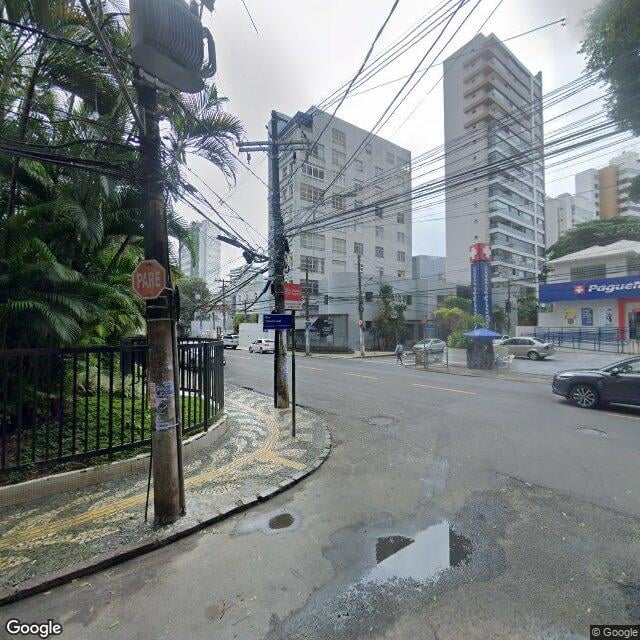 Imagem estática do "Street View" da localização