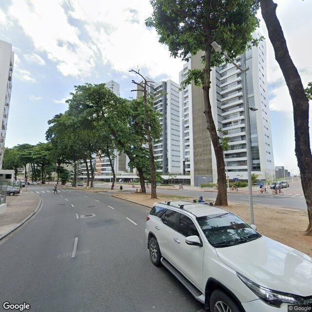 Imagem estática do "Street View" da localização