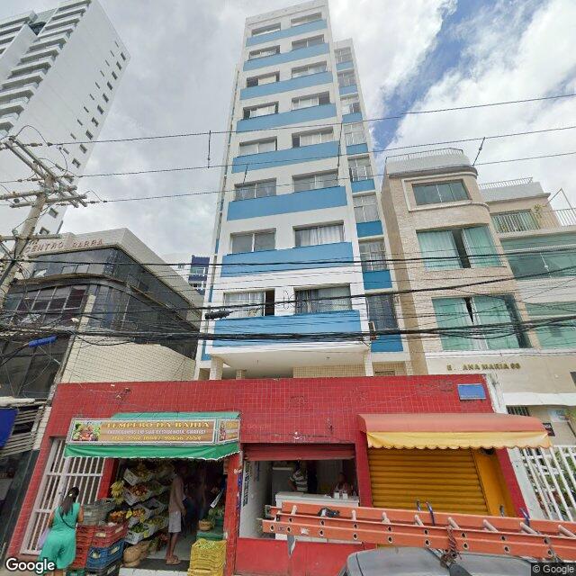 Imagem estática do "Street View" da localização
